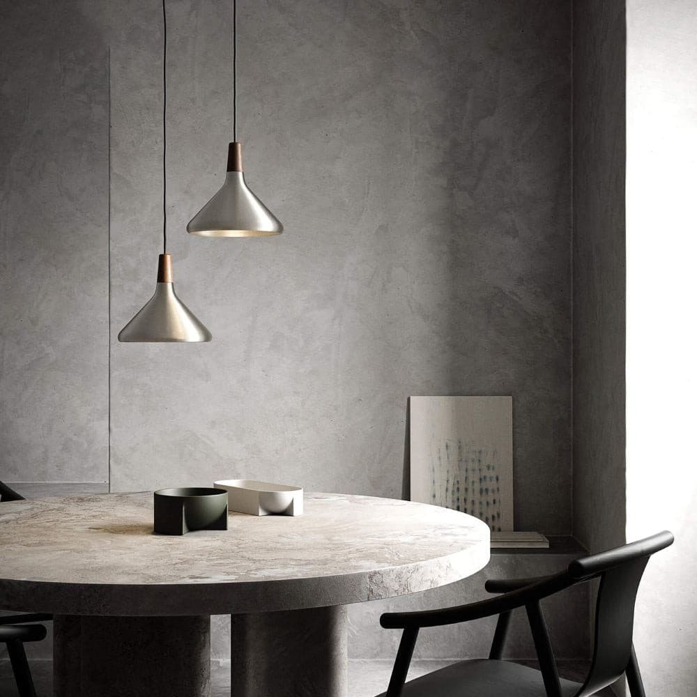 Modern Minimalist Pendant Light with Wood Accent – Ceiling Lamp for Dining & Living Room