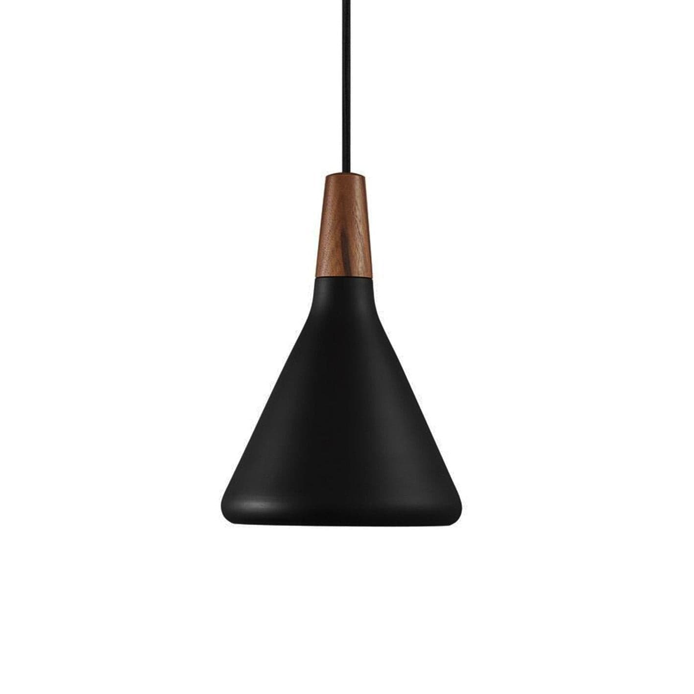 Modern Minimalist Pendant Light with Wood Accent – Ceiling Lamp for Dining & Living Room