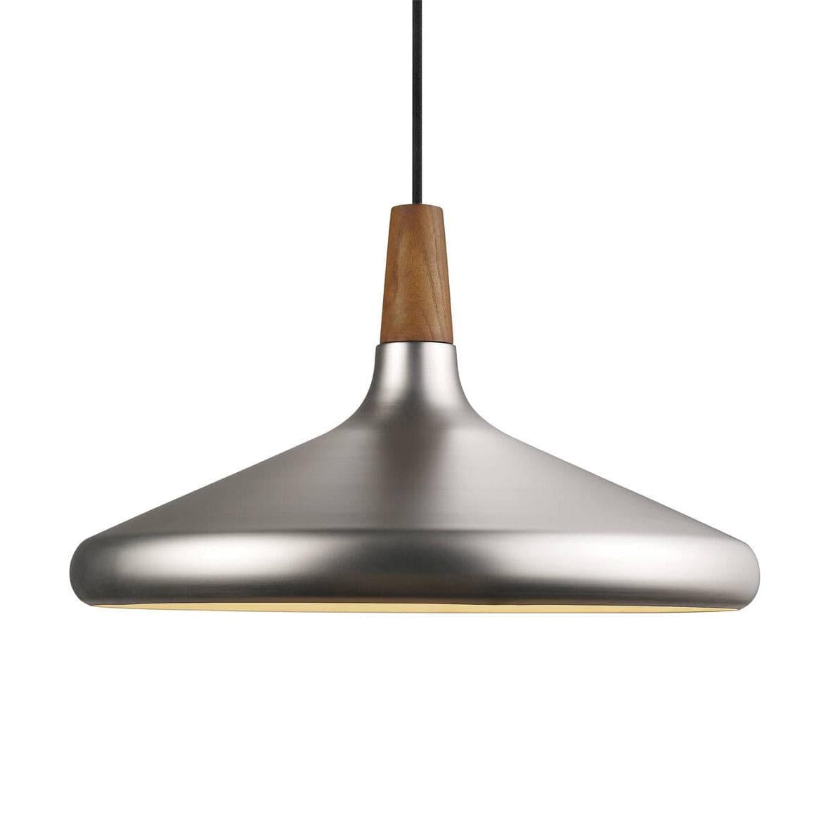 Modern Minimalist Pendant Light with Wood Accent – Ceiling Lamp for Dining & Living Room