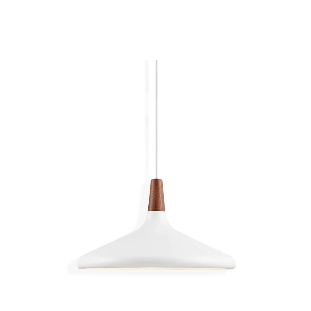 Modern Minimalist Pendant Light with Wood Accent – Ceiling Lamp for Dining & Living Room