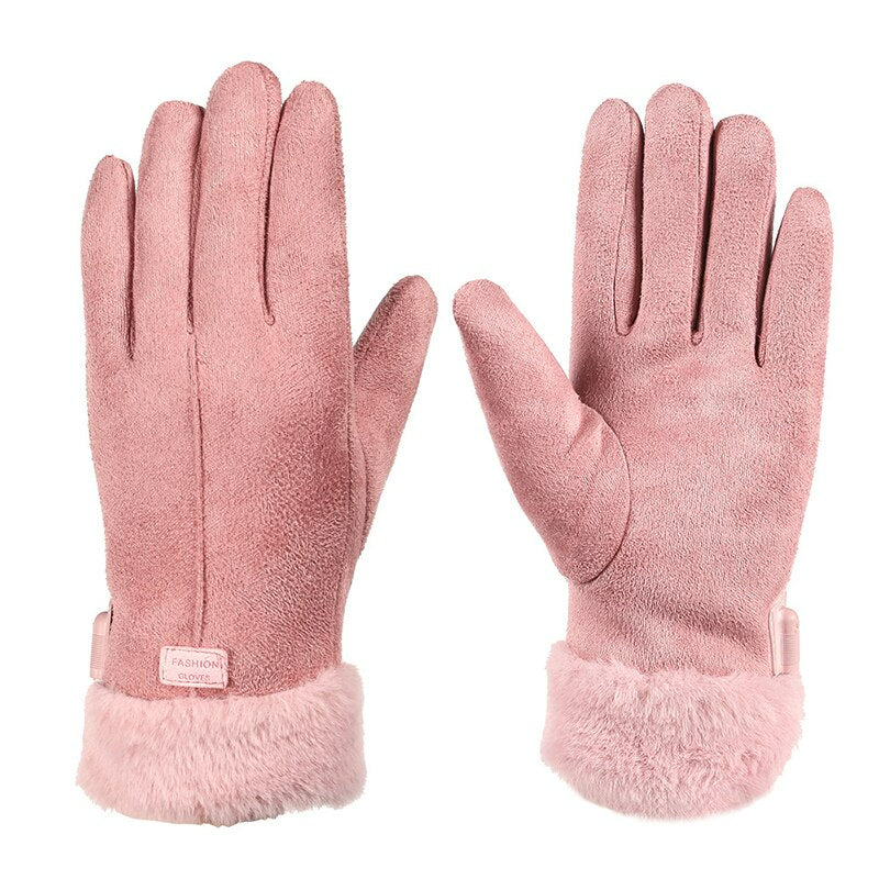 Electric Heated Gloves 5000mAh Adjustable Heat, All-Day Warmth, Touch Use