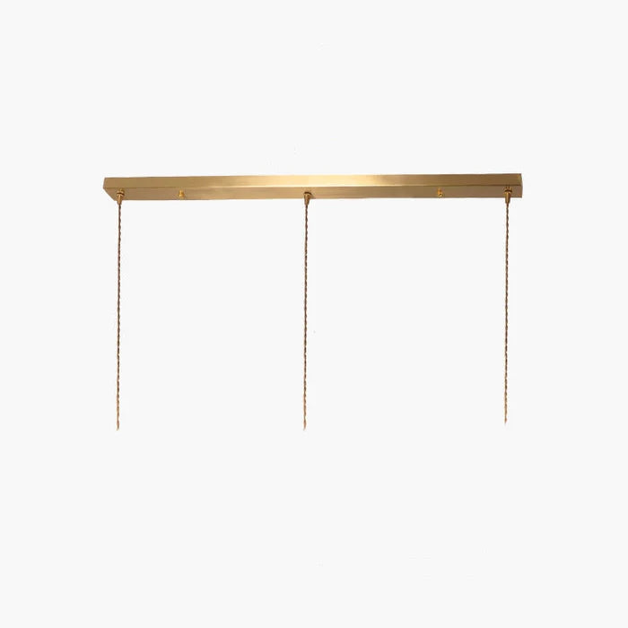 Modern Glass Pendant Light in Crystal-Inspired Hanging Lights