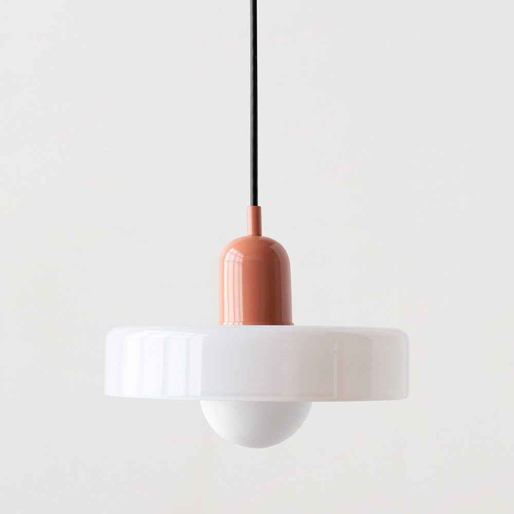 VitraLumo Gekleurde Glaslamp in Bauhaus Stijl