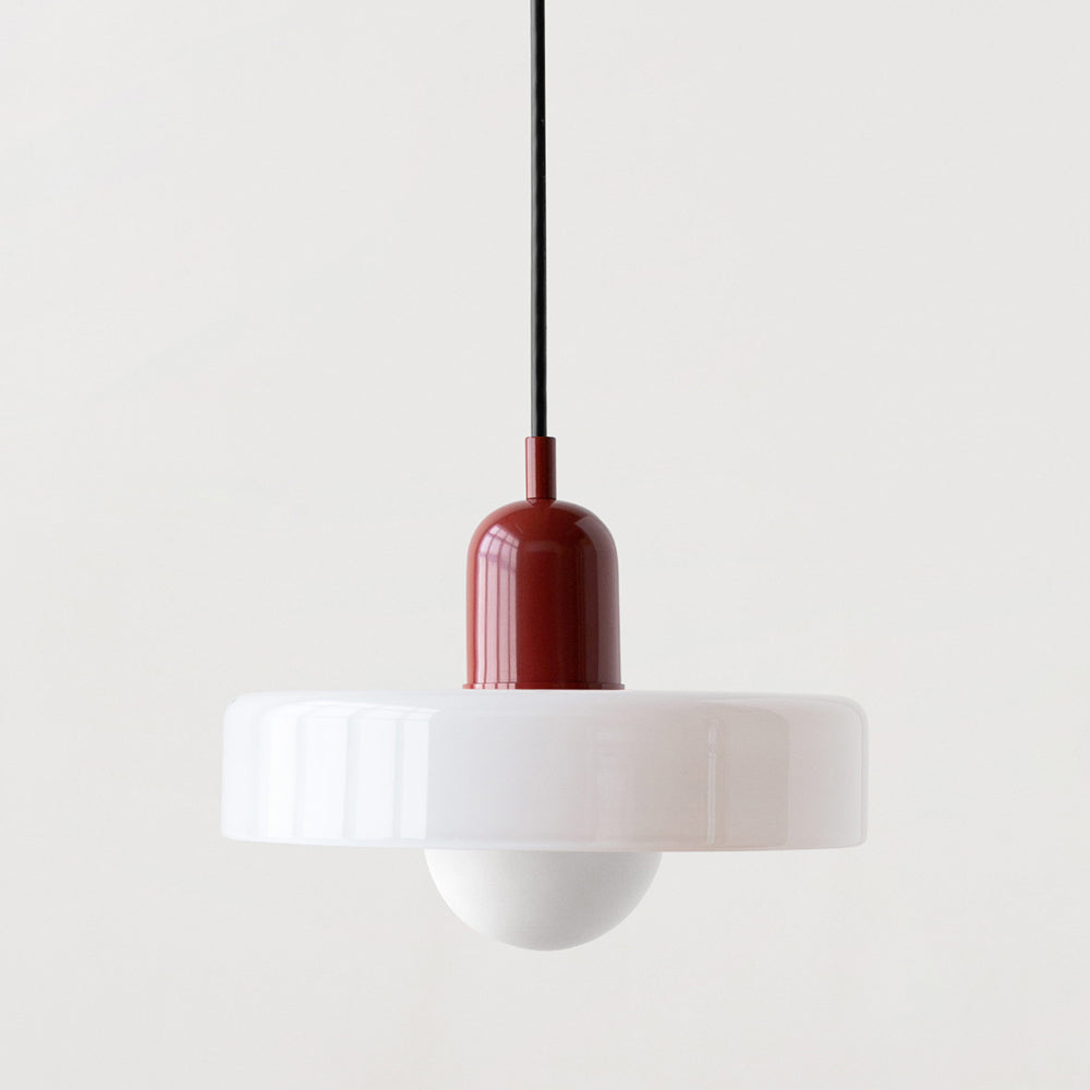 VitraLumo Gekleurde Glaslamp in Bauhaus Stijl