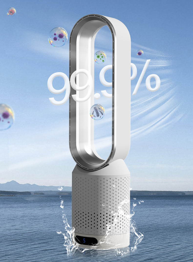 4-in-1 Air Purifier – Fan Heater, Air Cooler, UV Air Purifier & Ionizer