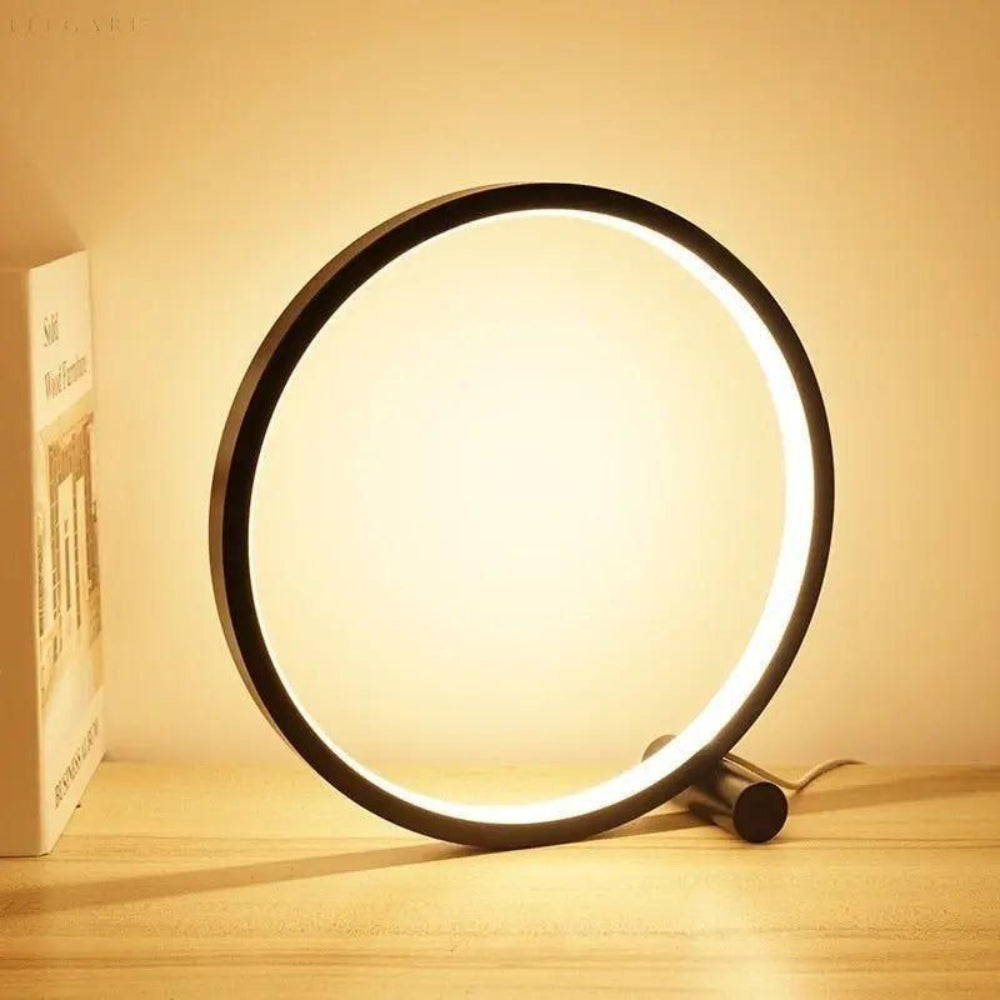 Modern Minimalist LED Ring Desk Lamp