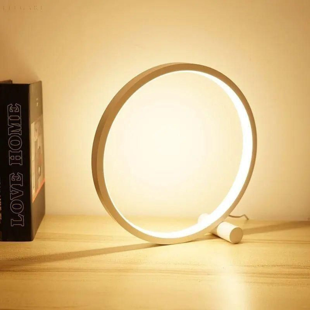 Modern Minimalist LED Ring Desk Lamp