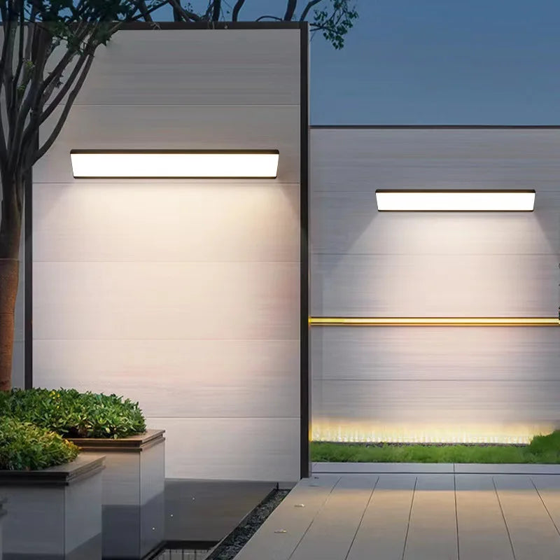 Terras beam waterproof wall lamp