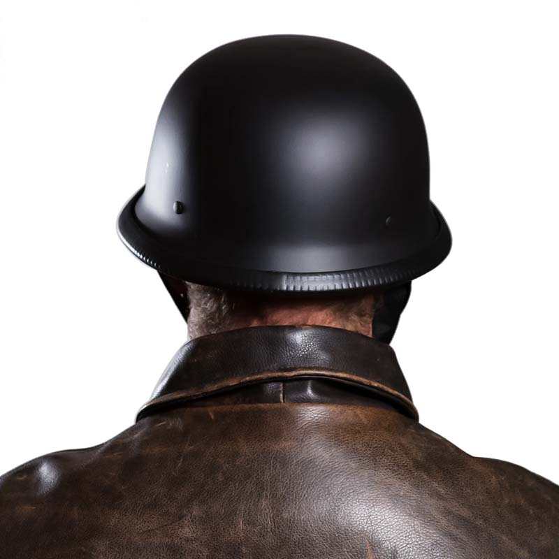 Superior Half Shell Motorcycle Helmet Sturdy Well-Crafted Design