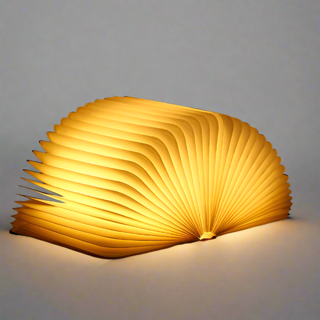 Enchanted Book Lamp Foldable LED Night Light with USB Rechargeable Battery