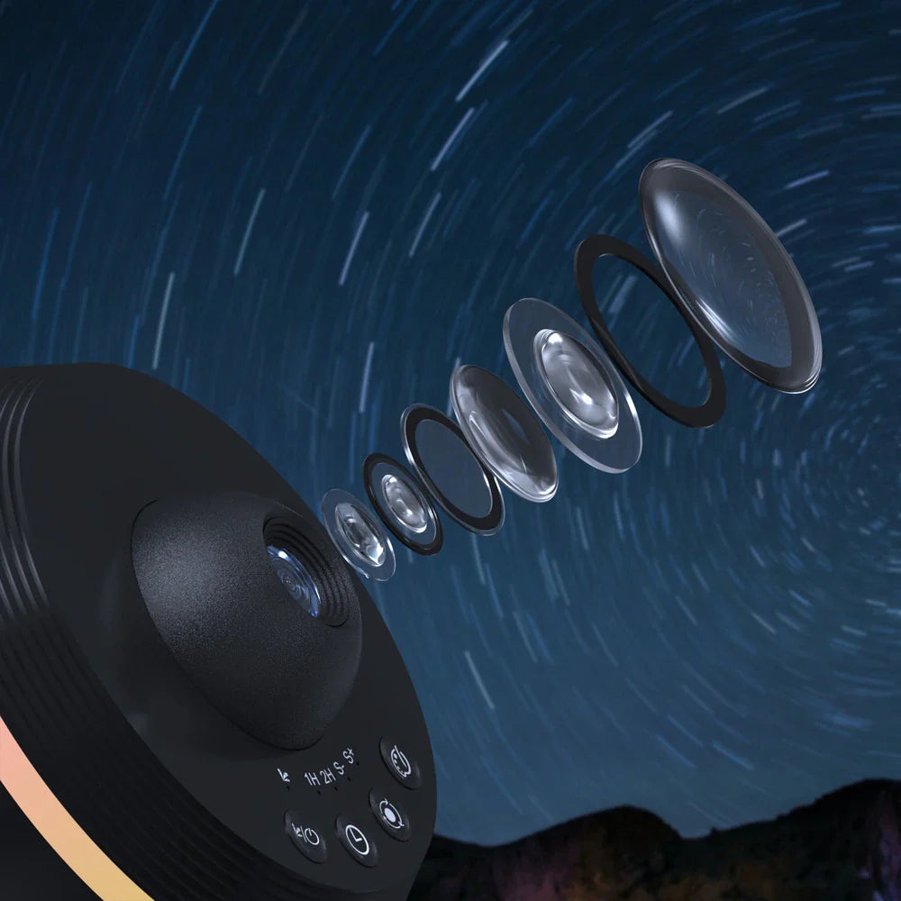 Star Projector Night Light Home Planetarium with 4K Cosmic Display