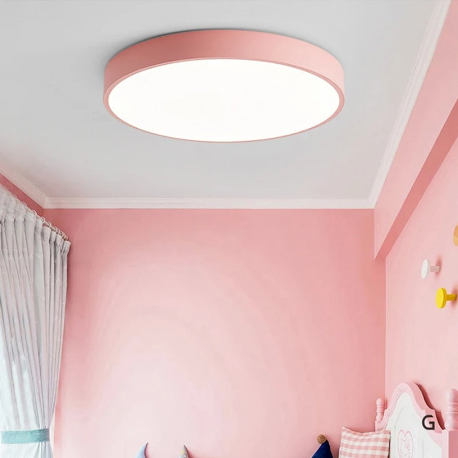 Minimalist Modern Round LED Flush Ceiling Light