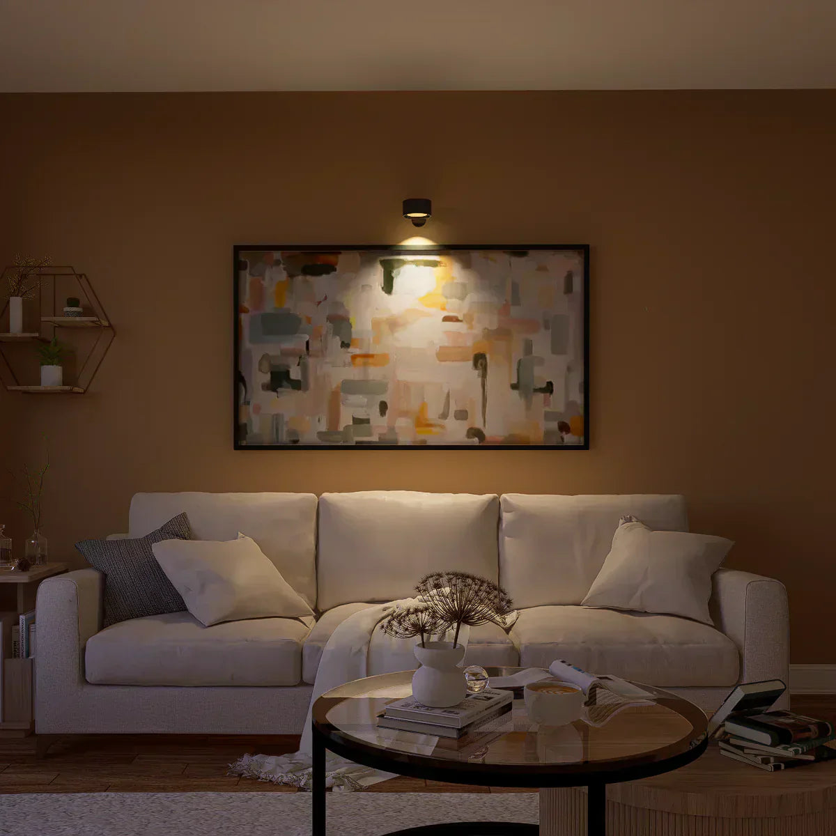 Draadloze LED-wandlamp om op te plakken, flexibele wandlamp voor binnen- en buitengebruik