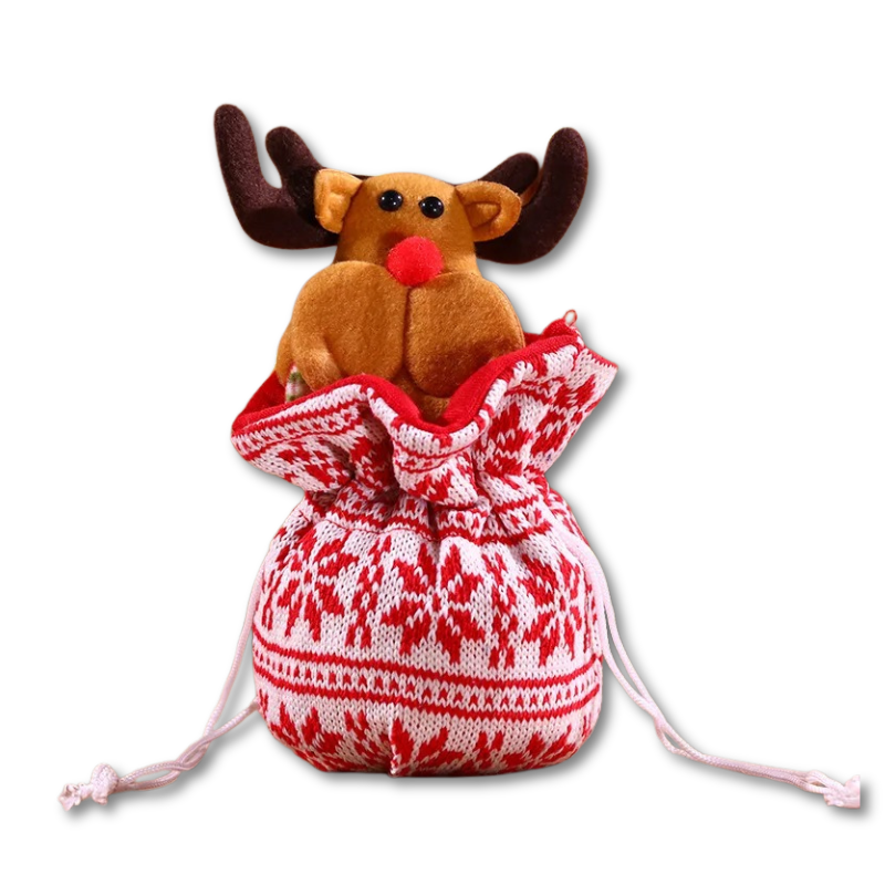 Christmas Candy Gift Bags Festive Treat Pouches Set for Gifting Fun