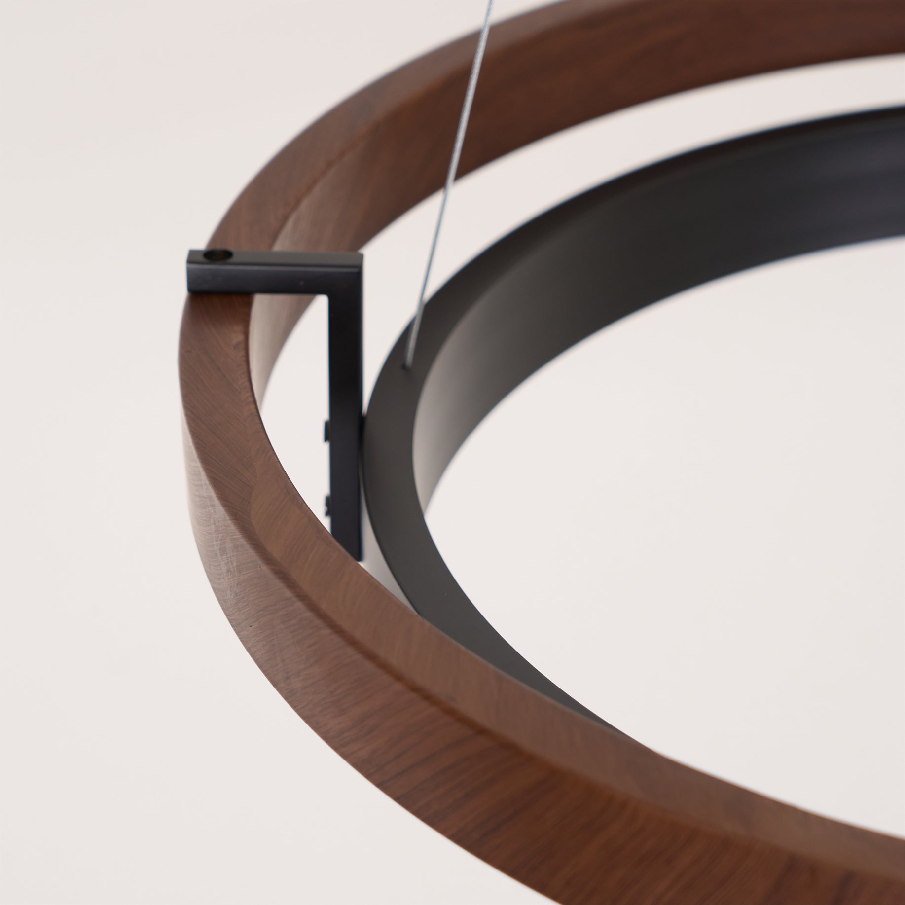Modern Double Ring Design LED Chandelier for Living Room & Dining Area