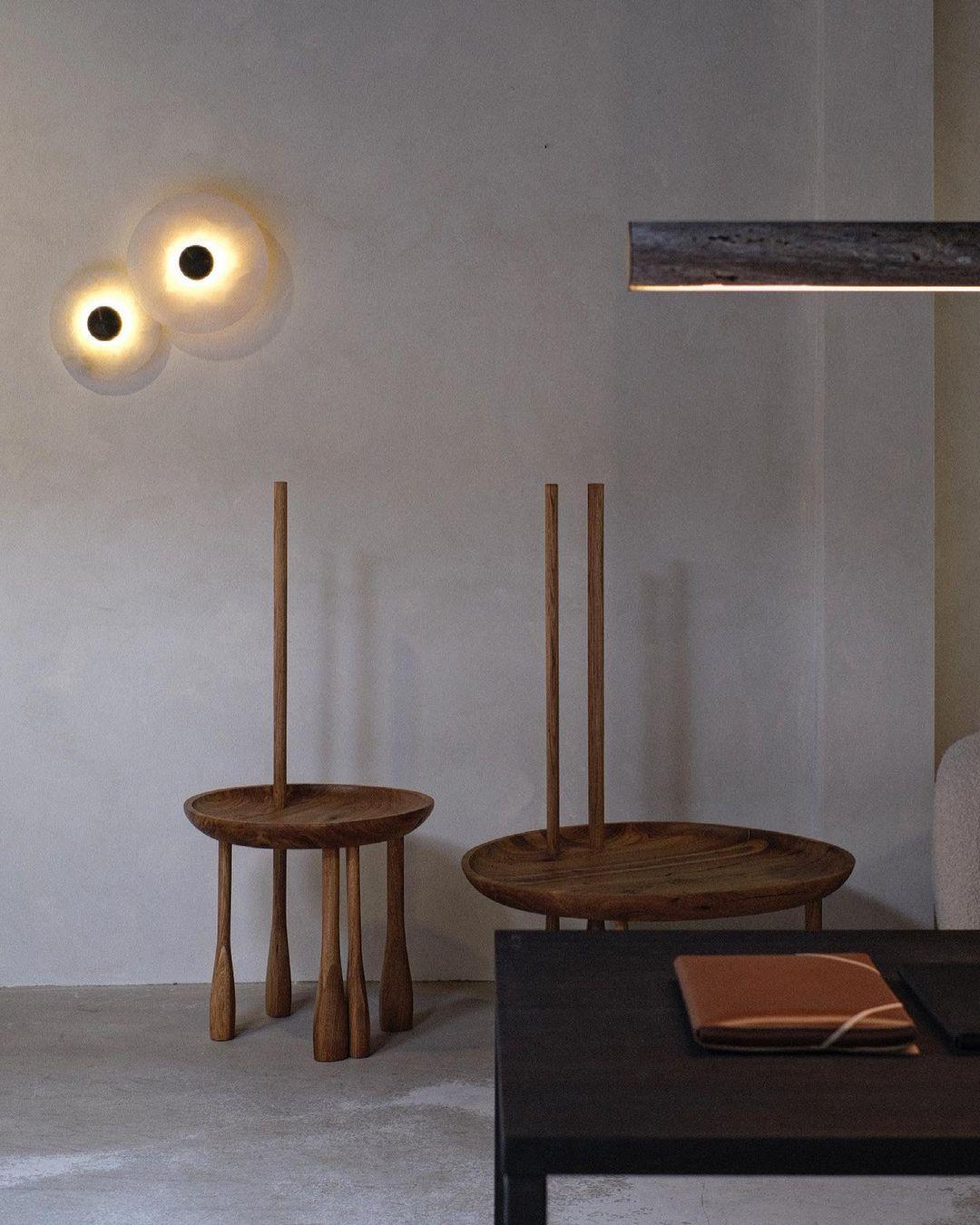 Alabaster LED Wall Light – Modern Round Flush Mount Fixture