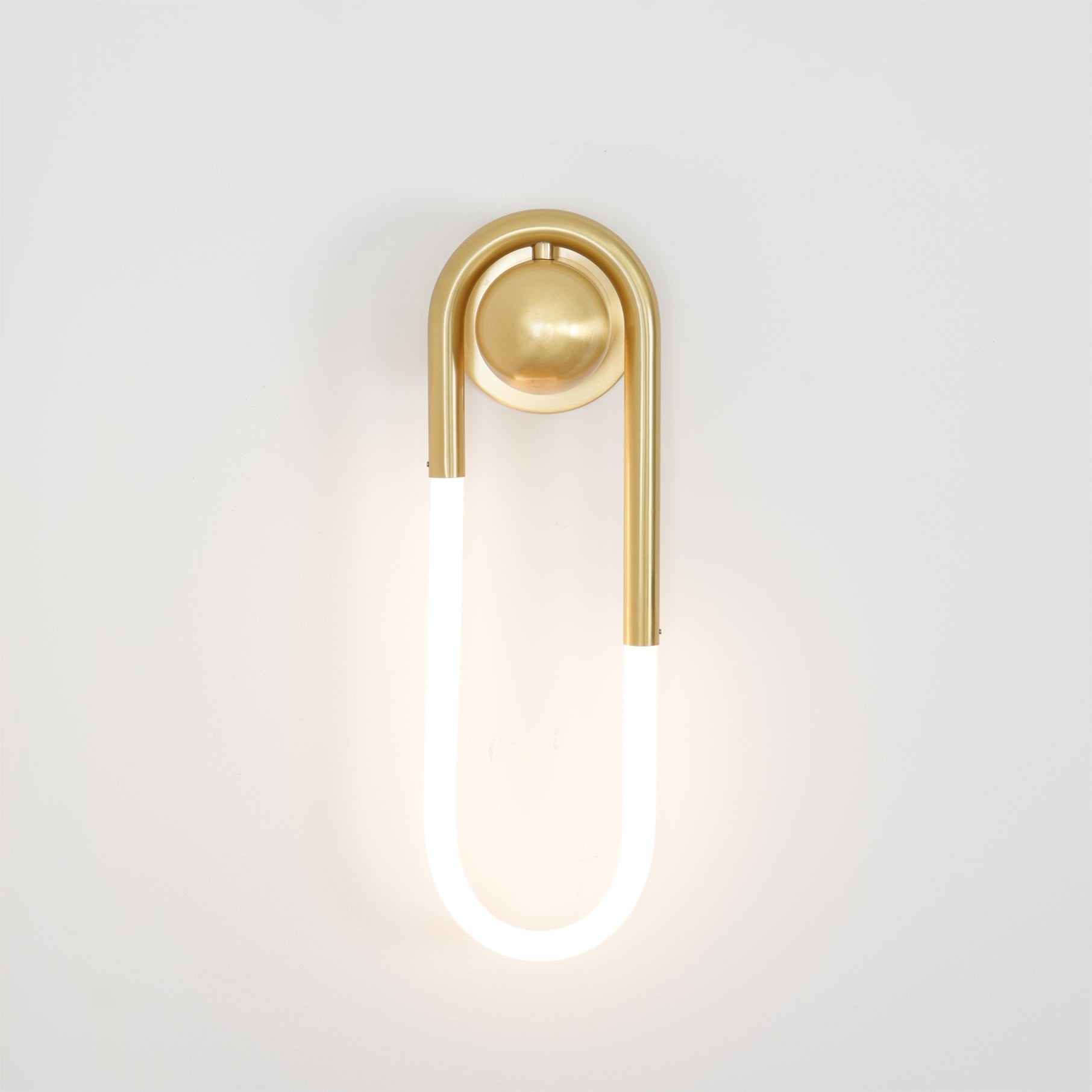 Modern LED Wall Light – Black Loop Design Indoor Fixture