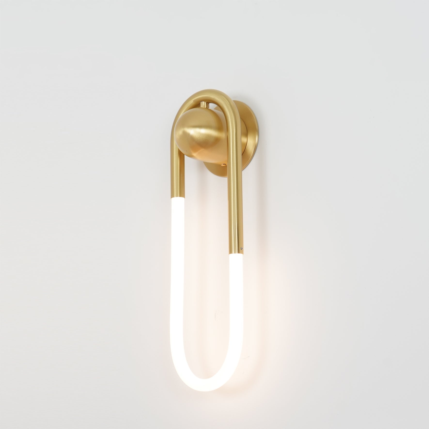 Modern LED Wall Light – Black Loop Design Indoor Fixture