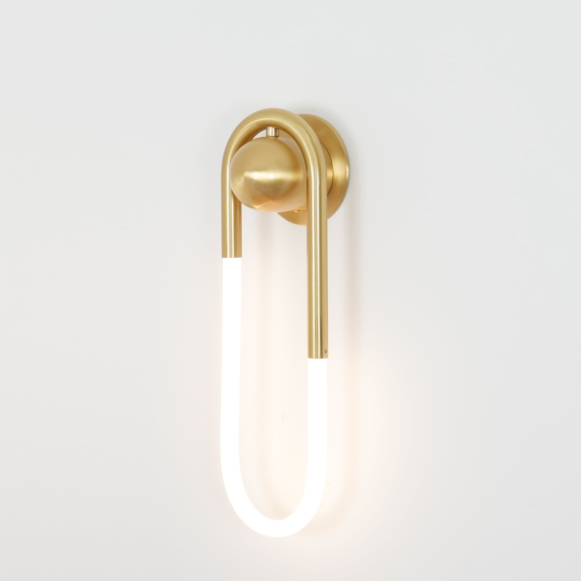 Modern LED Wall Light – Black Loop Design Indoor Fixture
