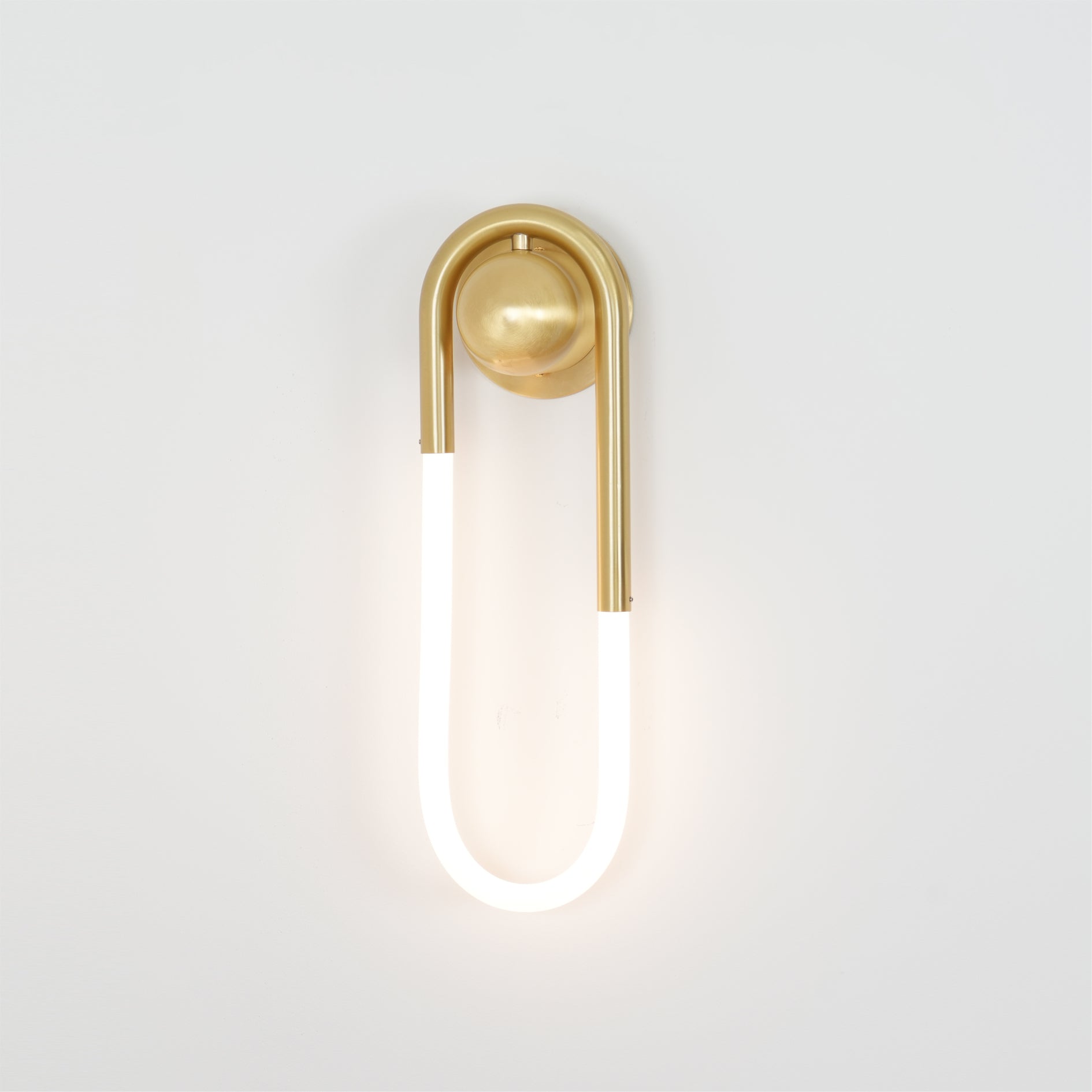 Modern LED Wall Light – Black Loop Design Indoor Fixture