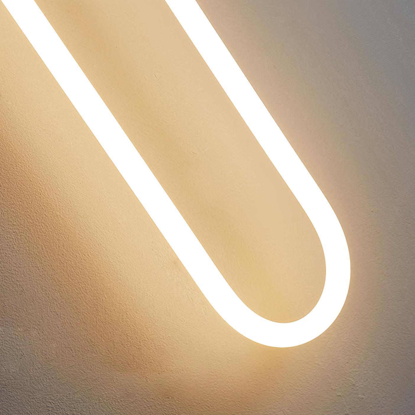 Modern LED Wall Light – Black Loop Design Indoor Fixture