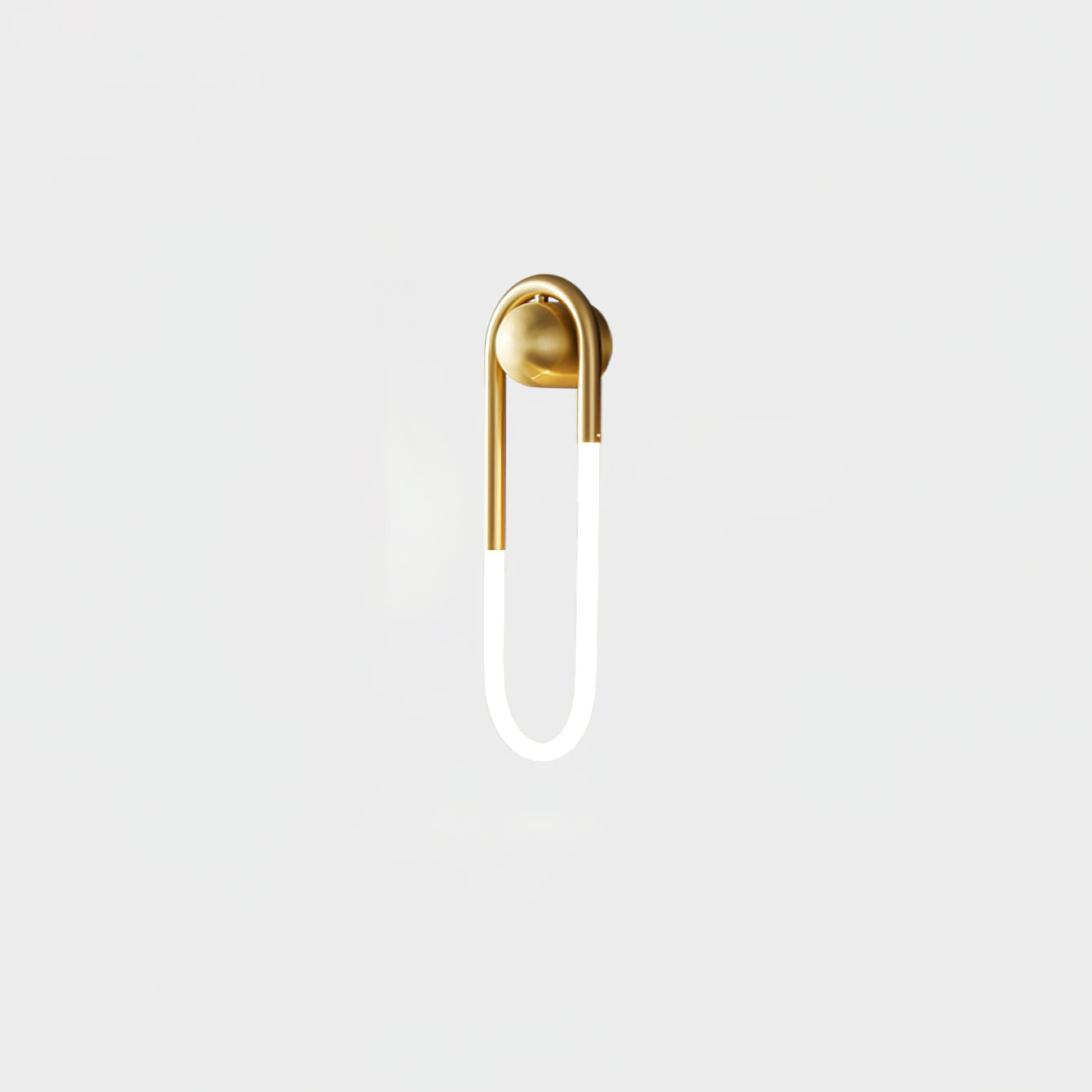 Modern LED Wall Light – Black Loop Design Indoor Fixture