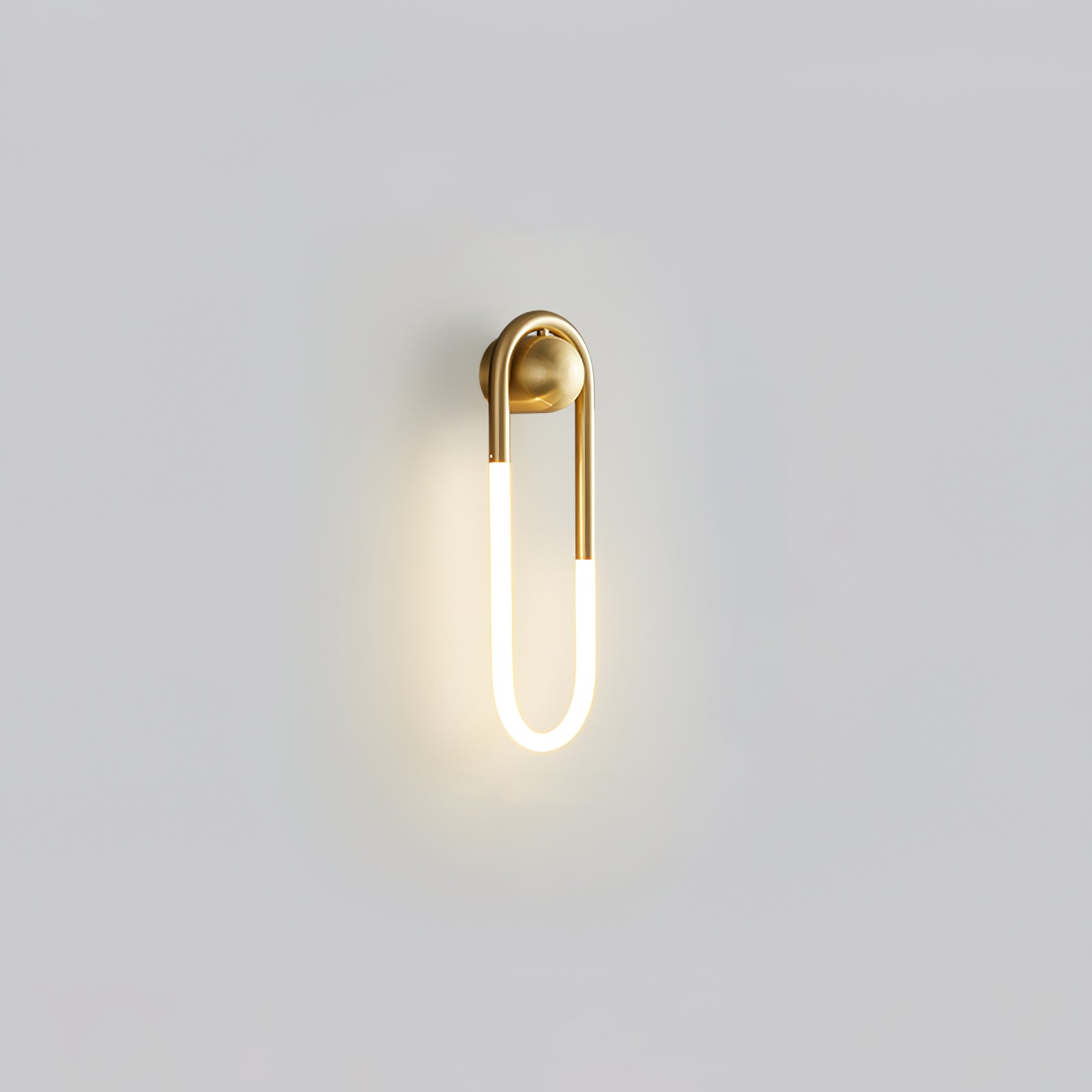Modern LED Wall Light – Black Loop Design Indoor Fixture