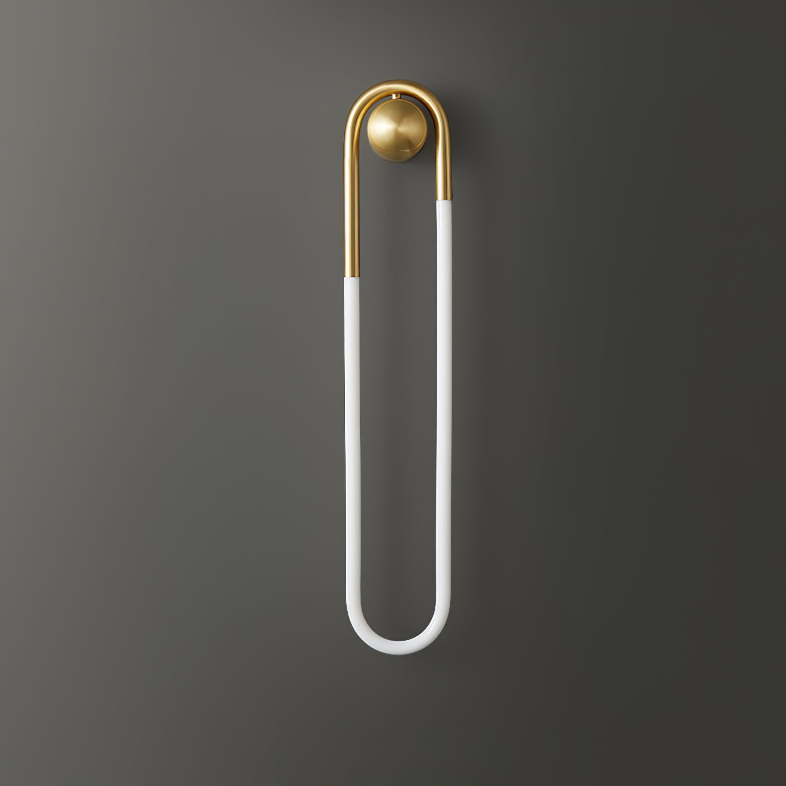Modern LED Wall Light – Black Loop Design Indoor Fixture