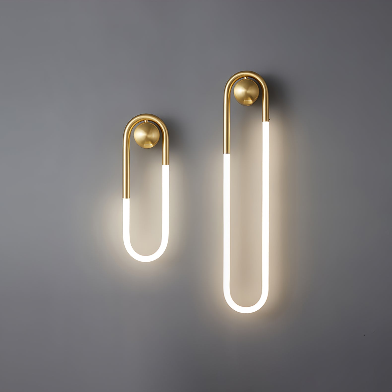 Modern LED Wall Light – Black Loop Design Indoor Fixture