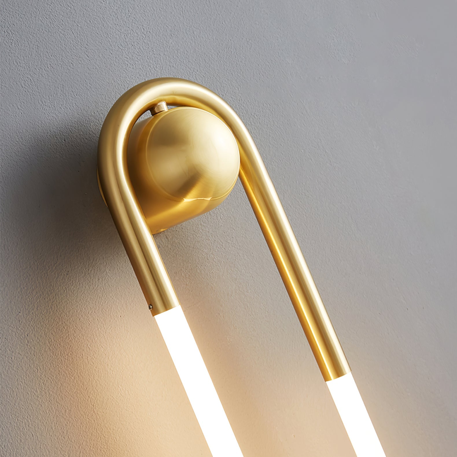 Modern LED Wall Light – Black Loop Design Indoor Fixture