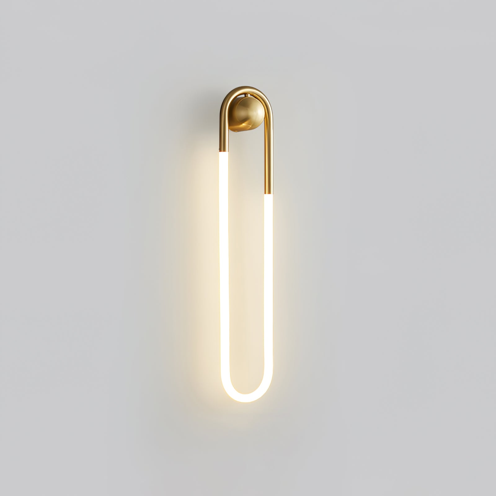 Modern LED Wall Light – Black Loop Design Indoor Fixture