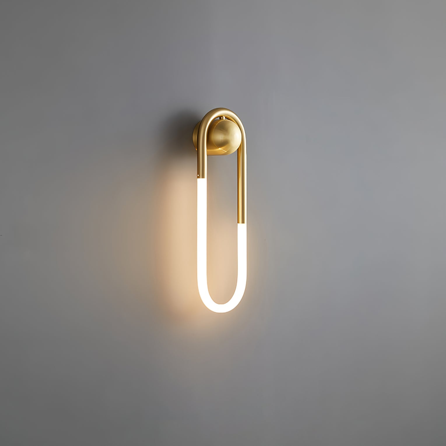 Modern LED Wall Light – Black Loop Design Indoor Fixture
