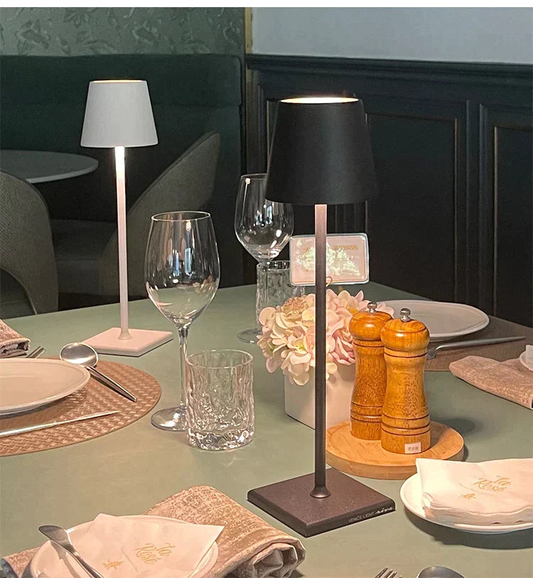 Auralamp wireless table lamp