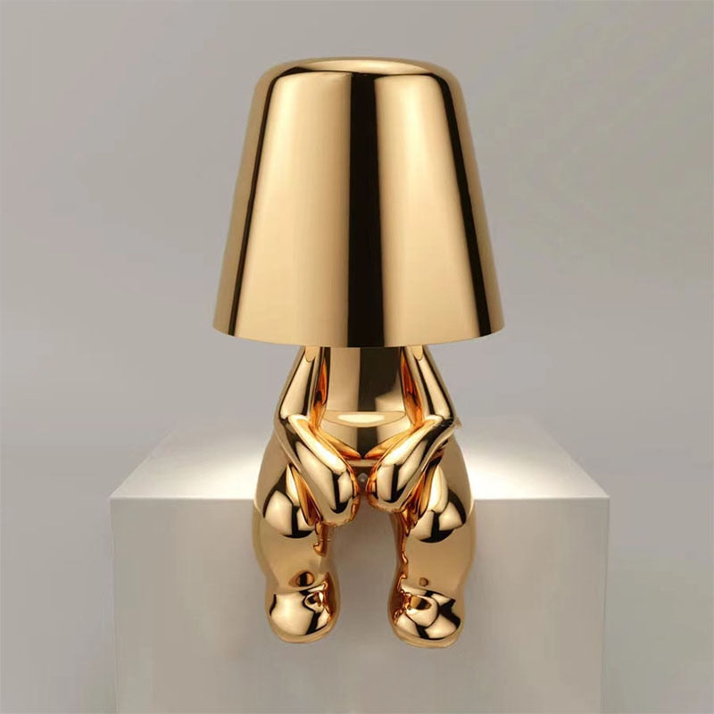 Modern Rechargeable LED Table Lamp Stylish Ambient Lighting