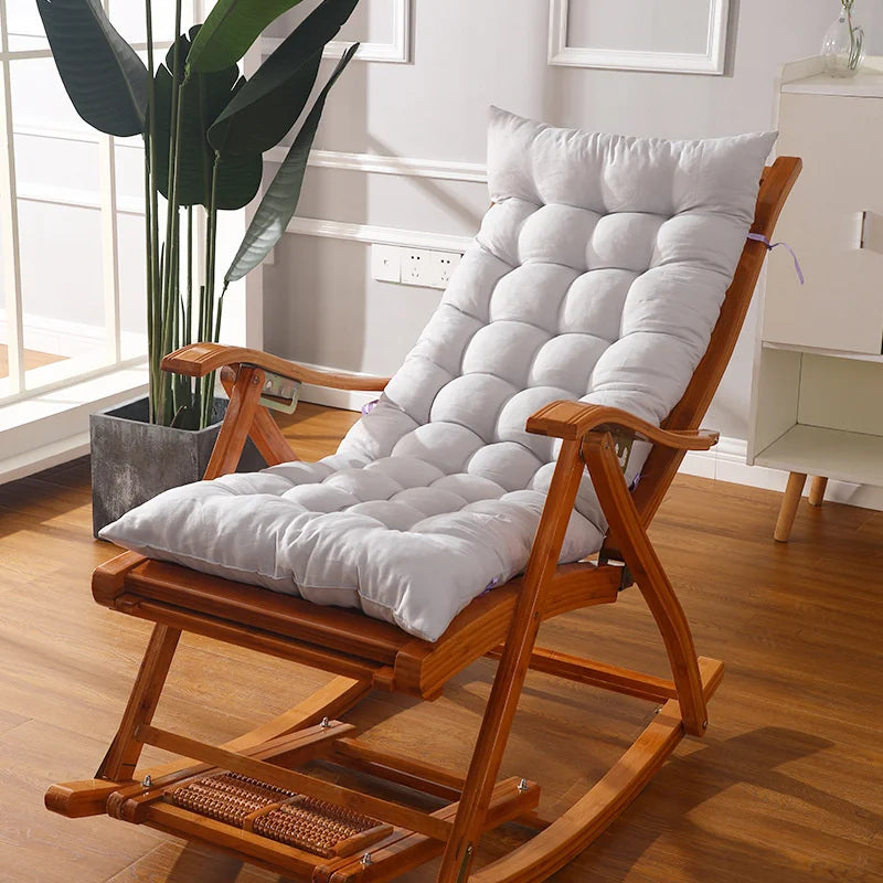 Flex padded rocking chair cushion