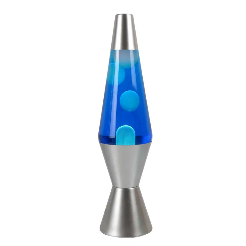 Retro Glow Lava Lamp Multicolor Cone Bottle Decorative Light