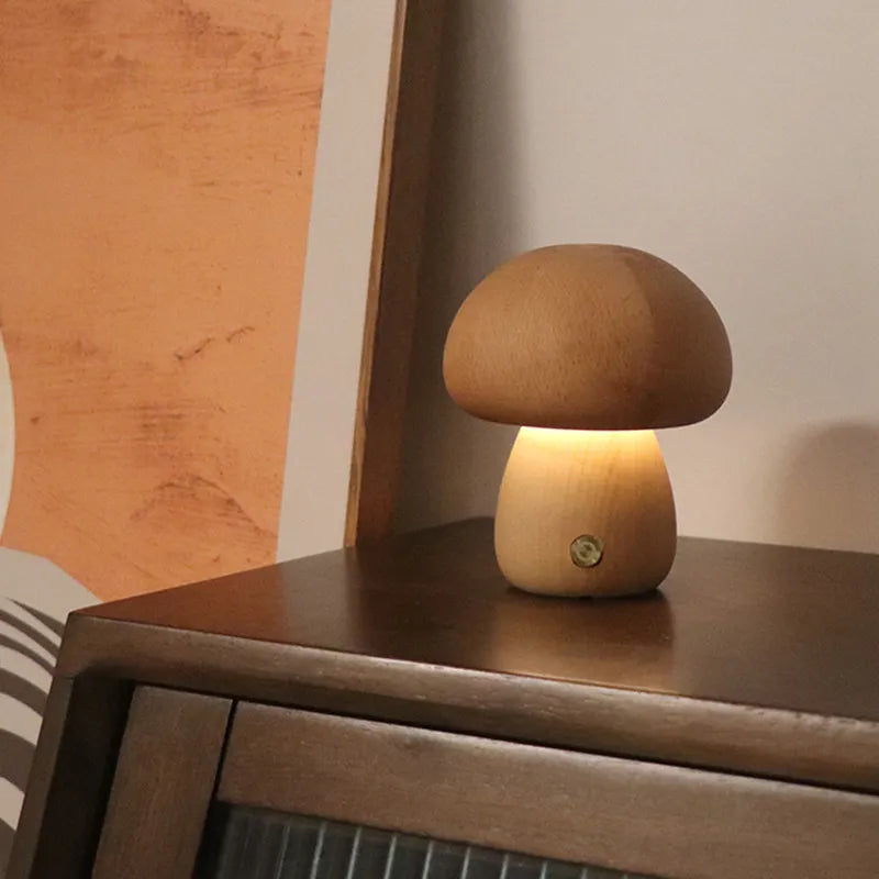 GlowCap Mushroom Table Lamp