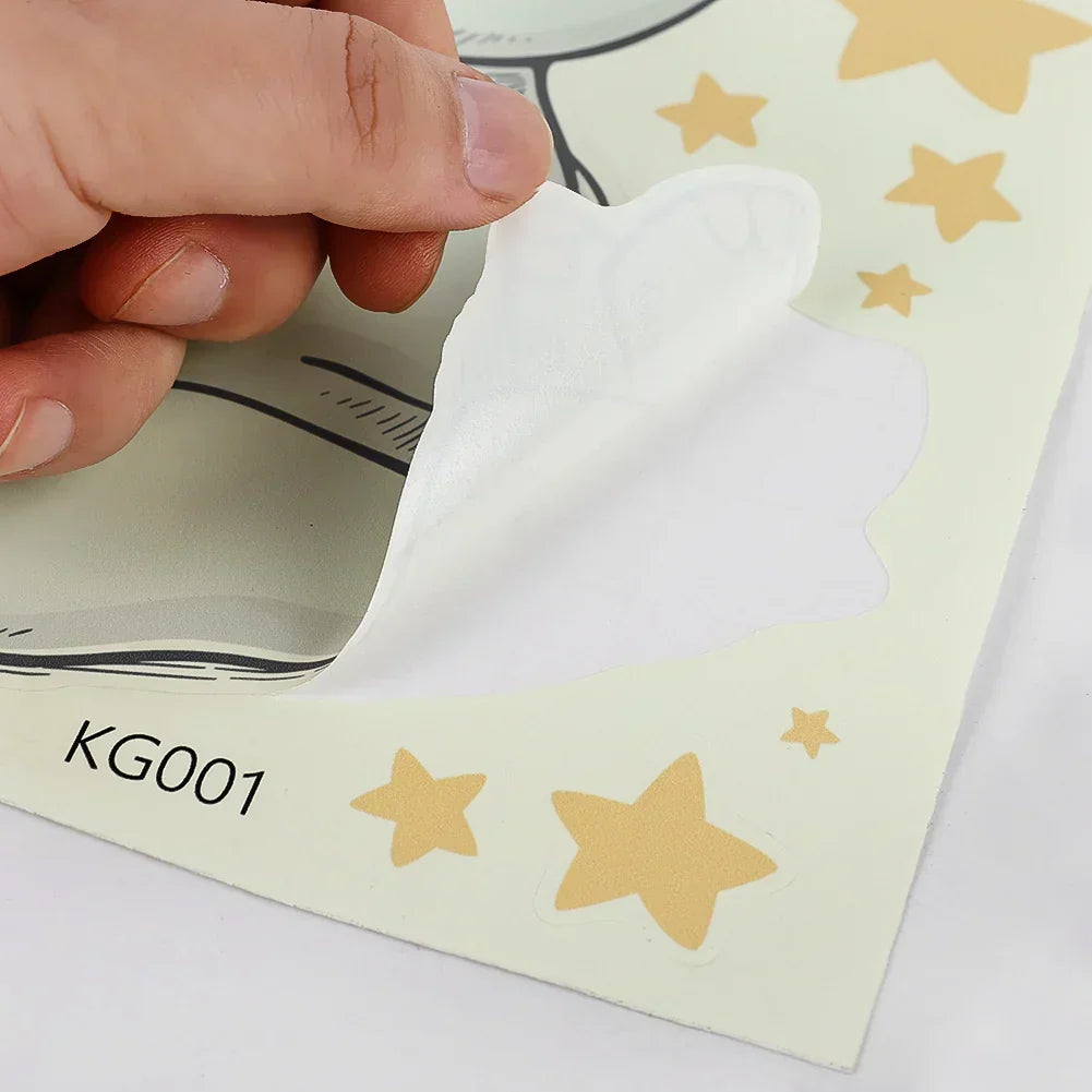 Glow in the Dark Wall Stickers for Children Soothing Bedroom Decorations