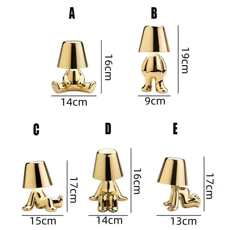 Modern Rechargeable LED Table Lamp Stylish Ambient Lighting