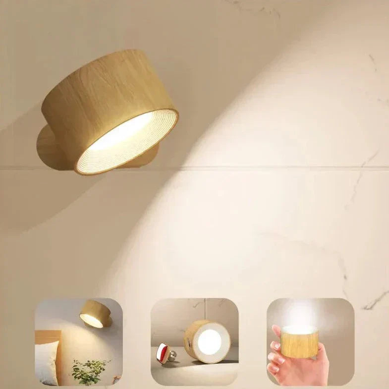 Draadloze LED-wandlamp om op te plakken, flexibele wandlamp voor binnen- en buitengebruik