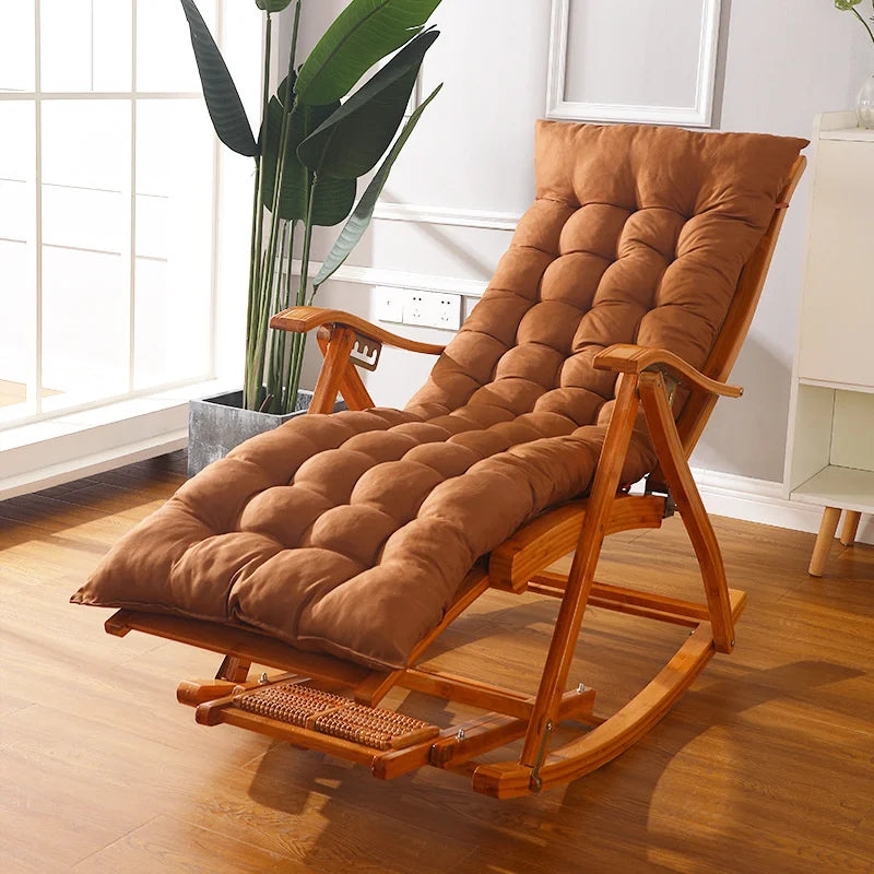 Flex padded rocking chair cushion
