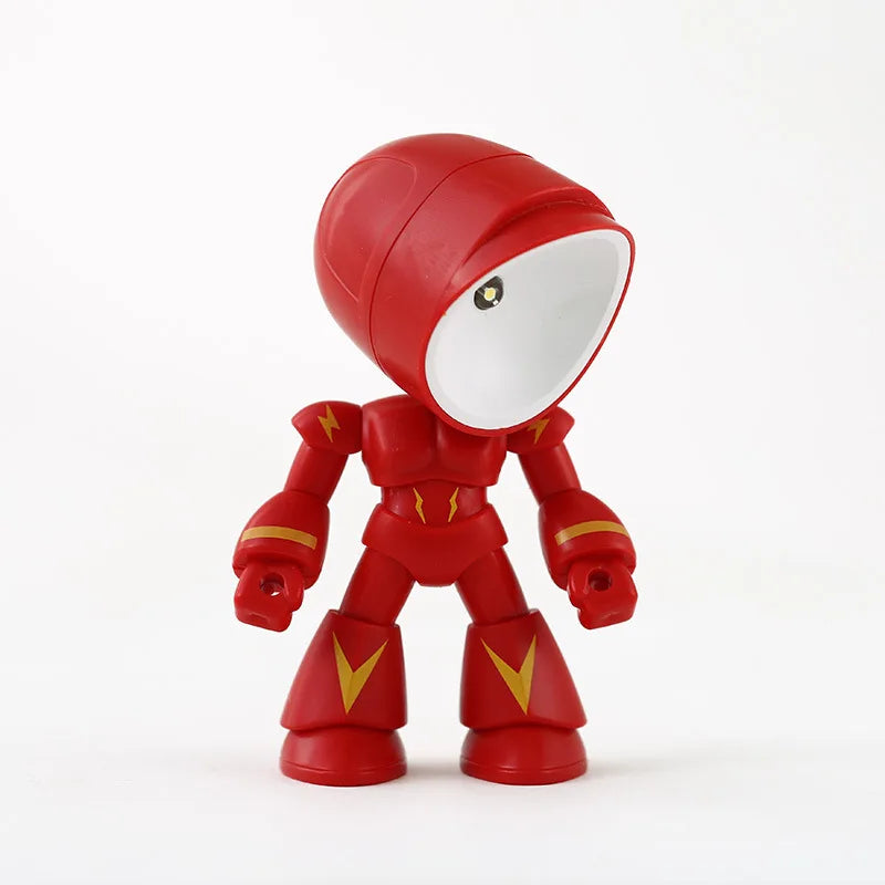 GlowTrooper desk lamp in robot style