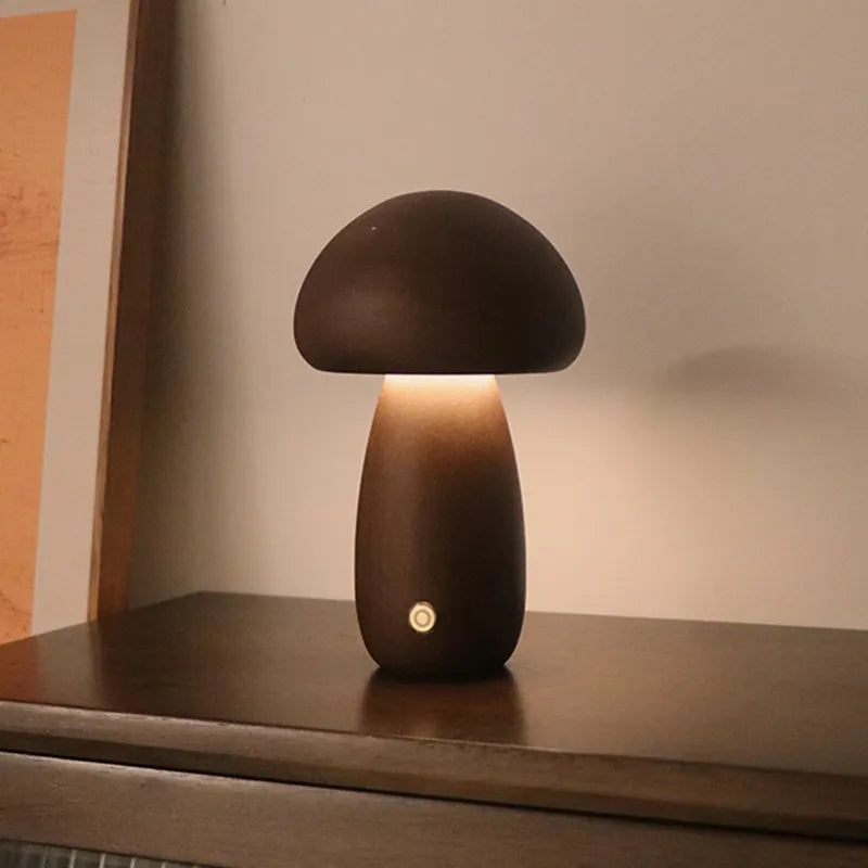 GlowCap Mushroom Table Lamp
