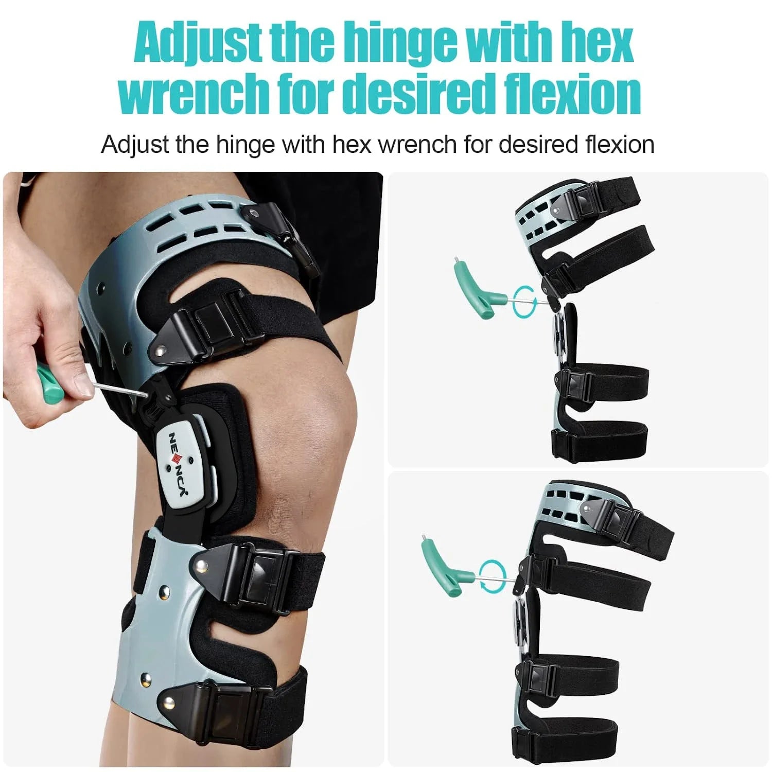 Unloader Knee Brace Adjustable Support for Osteoarthritis Pain Management