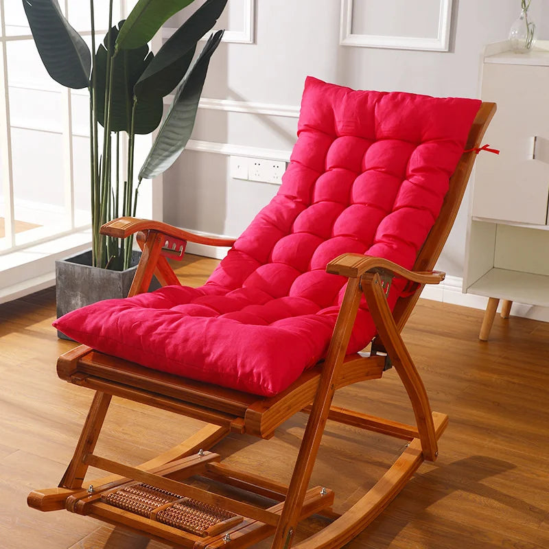 Flex padded rocking chair cushion