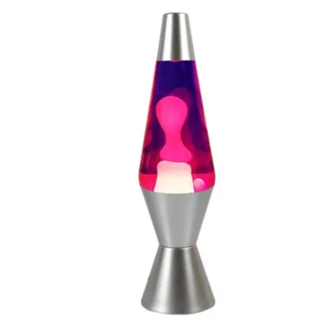 Retro Glow Lava Lamp Multicolor Cone Bottle Decorative Light