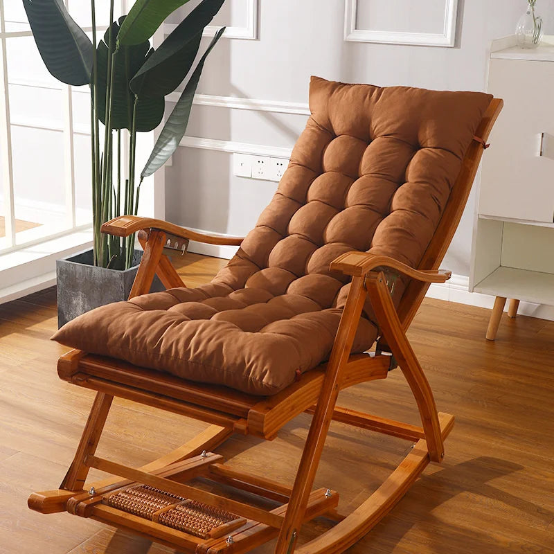Flex padded rocking chair cushion