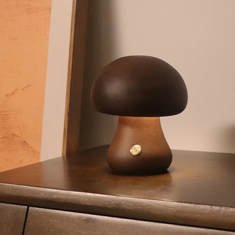 GlowCap Mushroom Table Lamp