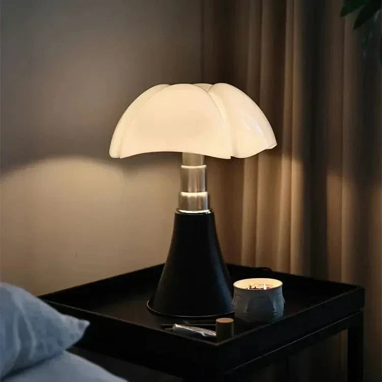Vintage LED Designer Table Lamp in Retro Style