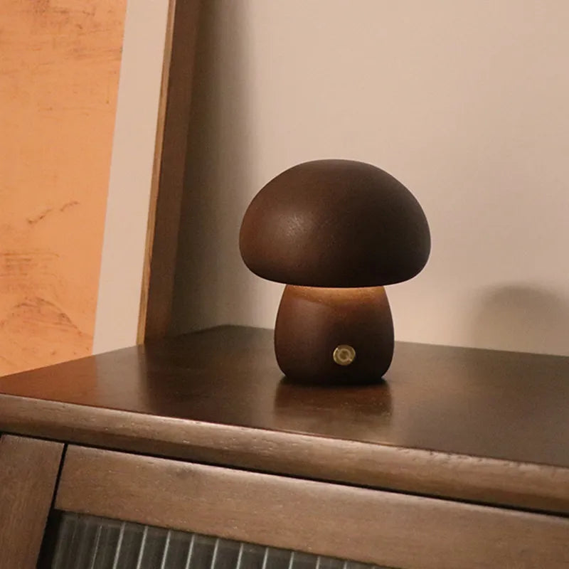 GlowCap Mushroom Table Lamp